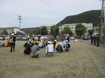 避難訓練①